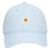 Daisy Embroidered Patch Pastel Tone Garment Washed Superior Cotton Twill Dad Hat - For Women and Men
