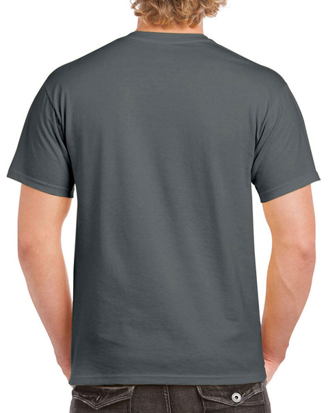 Men Heavy Cotton Classic Fit Round Neck Short Sleeve T-Shirts