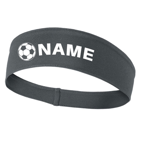Soccer Printed Moisture Wicking Headbands for Men and Women - Personalization