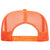 Yellow Happy Face Suede Like Feel Textured Printed Neon 5 Panel High Crown Foam Mesh Back Trucker Hat - For Men and Women