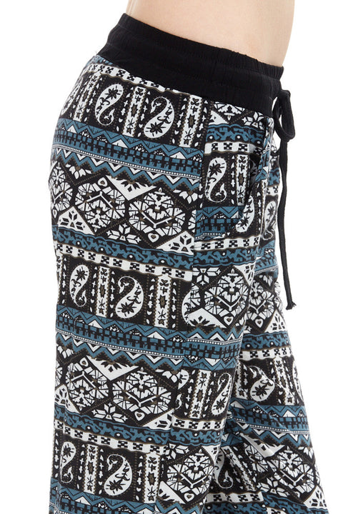 Women's Regular Swirl Paisley Jogger Leggings