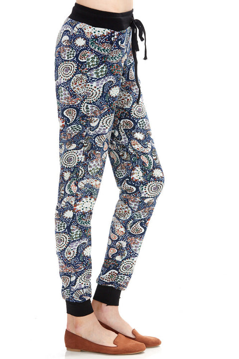 Women's Regular Paisley Jogger Leggings
